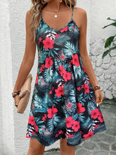 Load image into Gallery viewer, V-Neck Spaghetti Strap Dress Camisole Style