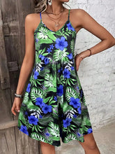 Load image into Gallery viewer, V-Neck Spaghetti Strap Dress Camisole Style