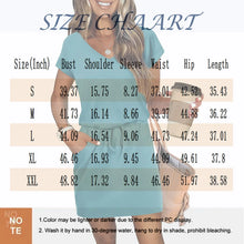Load image into Gallery viewer, V Neck T Shirt Casual Mini Dresses Tie Waist Sundress with Pockets Women's Short Sleeve Dresses