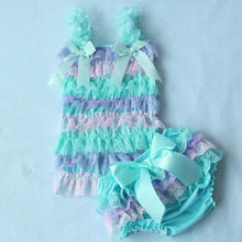 Load image into Gallery viewer, 2Pcs Summer Baby Romper and Bummies Shorts Bloomers Shorts 3-24 months