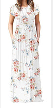 Load image into Gallery viewer, Boho Floral Maxi Dress