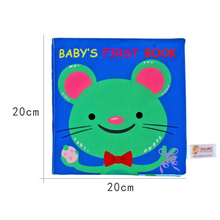 Load image into Gallery viewer, Baby Rabbit Fabric Books 0-24 Months Parent-Child Interaction Ring Toys Develop Cognize Reading Early Learning Puzzle Cloth Book