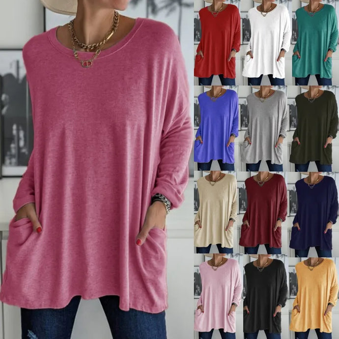 Boho Casual Long Tunic Tops Super Comfy Multiple Colors and Sizes up to 5XL