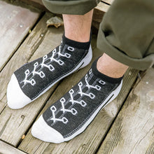 Load image into Gallery viewer, 5 Pairs Personality Trendy Low Cut Short Cotton Socks Thin Non-slip